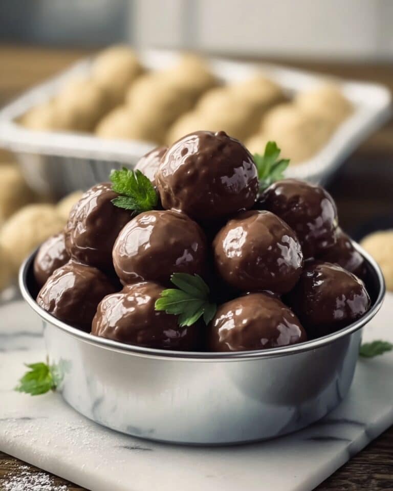 Chocolate-Coated Peanut Butter Balls Recipe