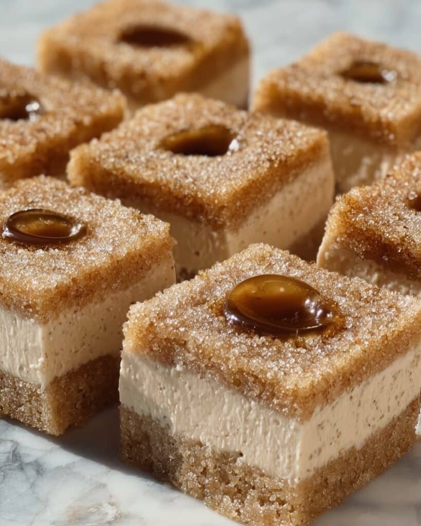Churro Cheesecake Cookie Butter Bites Recipe