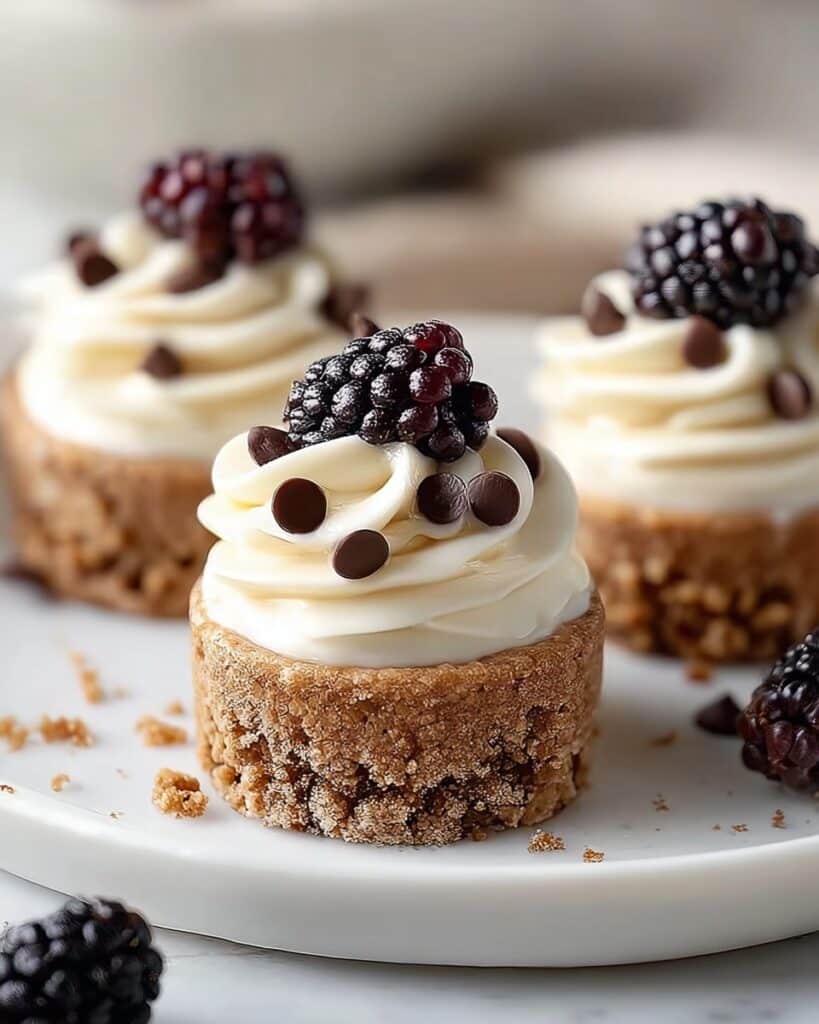Cheesecake Cookie Cups with Chocolate Chips Recipe