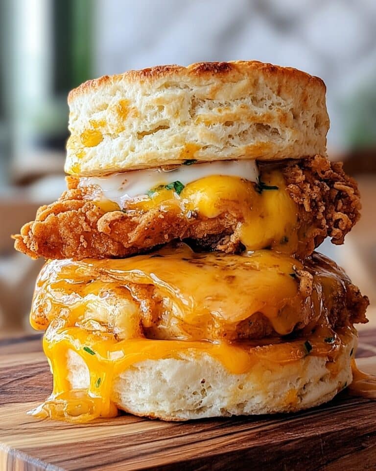 Buttermilk Biscuit Fried Chicken Sandwich Recipe