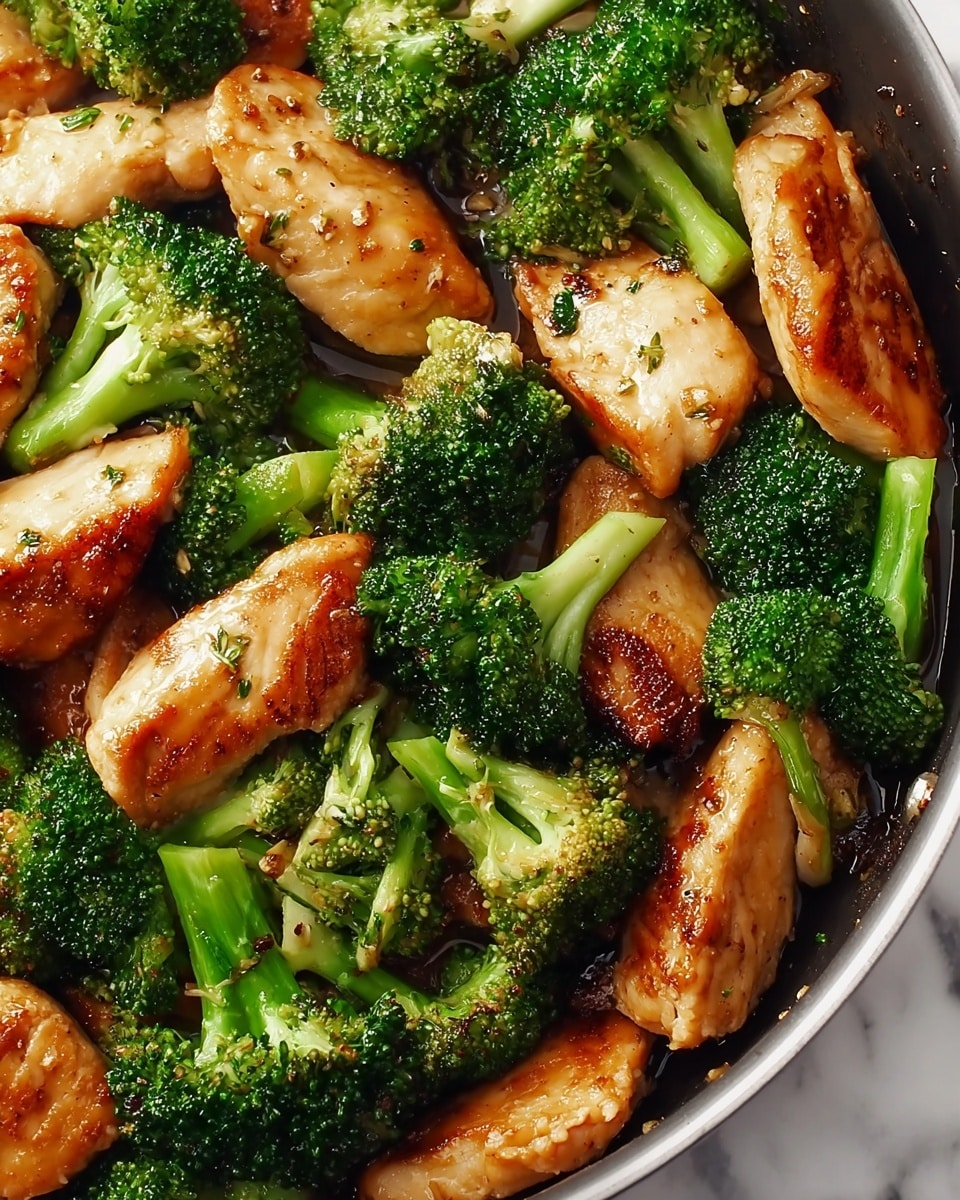 One-Skillet Chicken and Broccoli Dinner Recipe - Recipe Image