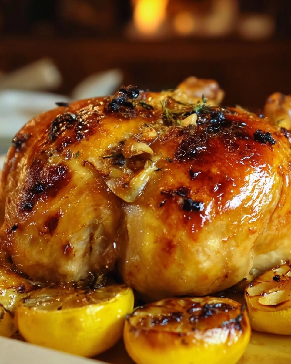 Honey Lemon Roast Chicken Recipe - Recipe Image
