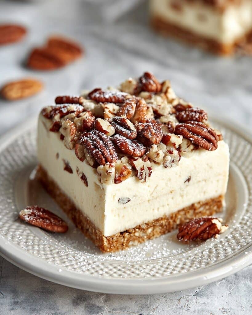Pecan Pie Cheesecake Bars Recipe