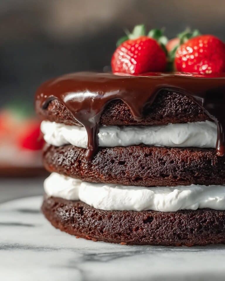 Mini Brownie Cake Recipe