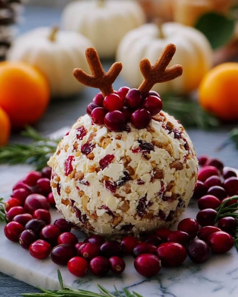 Reindeer Cheese Ball Recipe