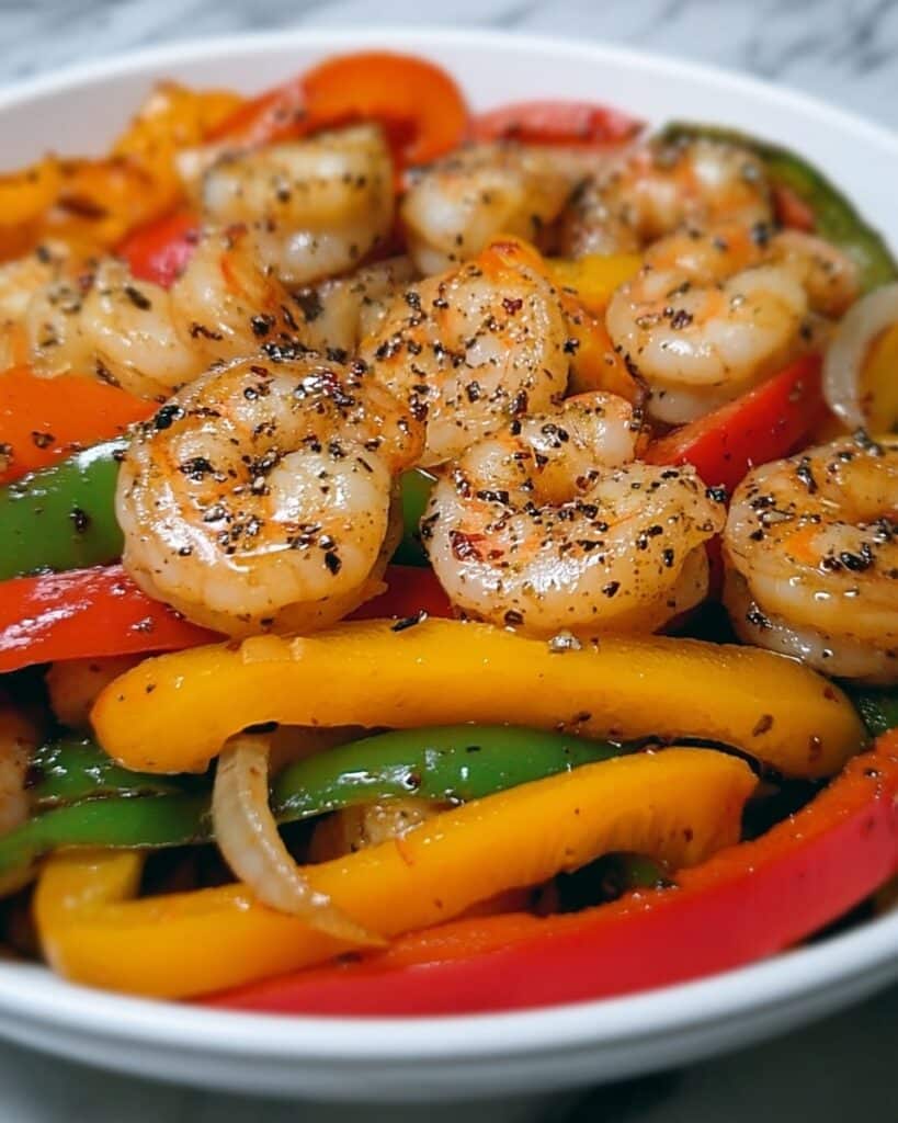 Shrimp and Pepper Stir-Fry Recipe