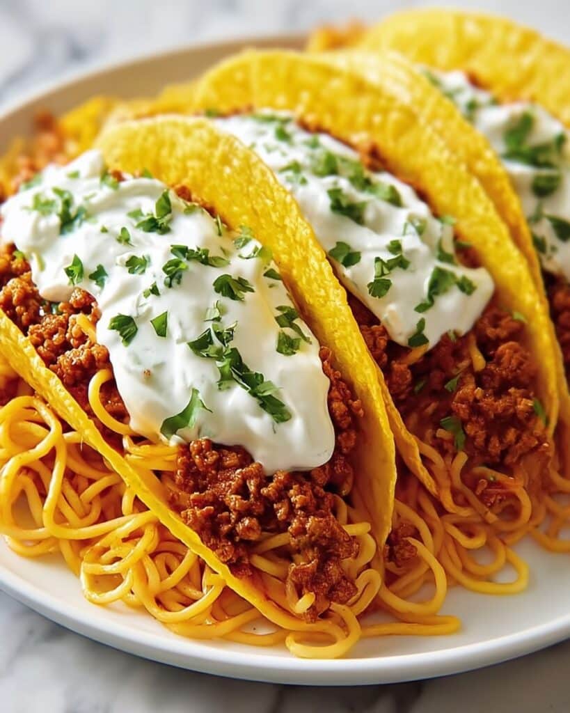 Mama Mia Spaghetti Tacos Recipe