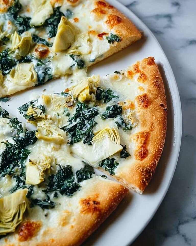 Spinach Artichoke Pizza Recipe