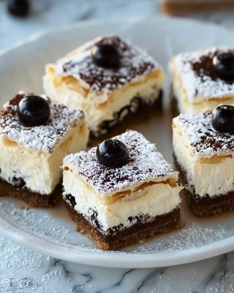 Ricotta Cannoli Squares Recipe
