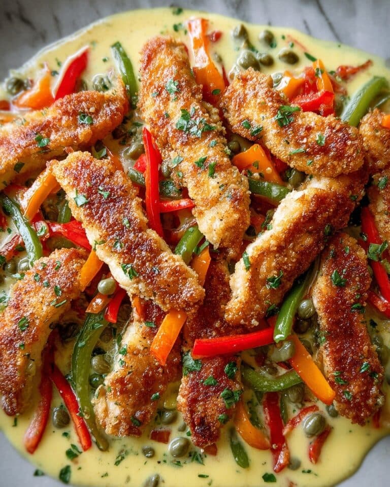 Creamy Pepperoncini Chicken Skillet Recipe