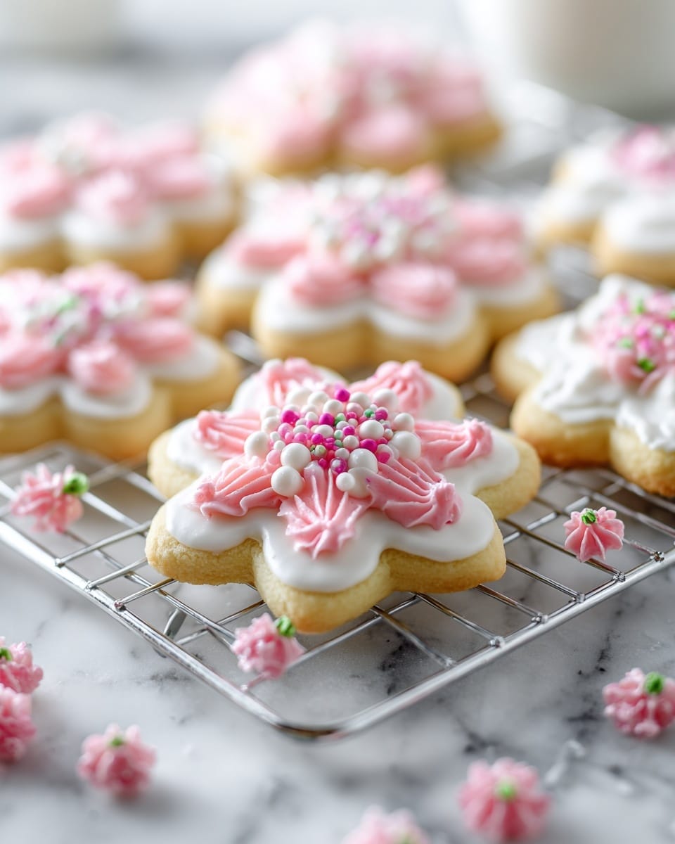 Cherry Blossom Cookies Recipe - Recipe Image