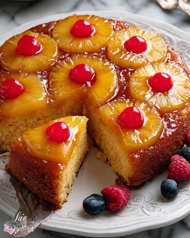 Pineapple Upside-Down Cake Recipe