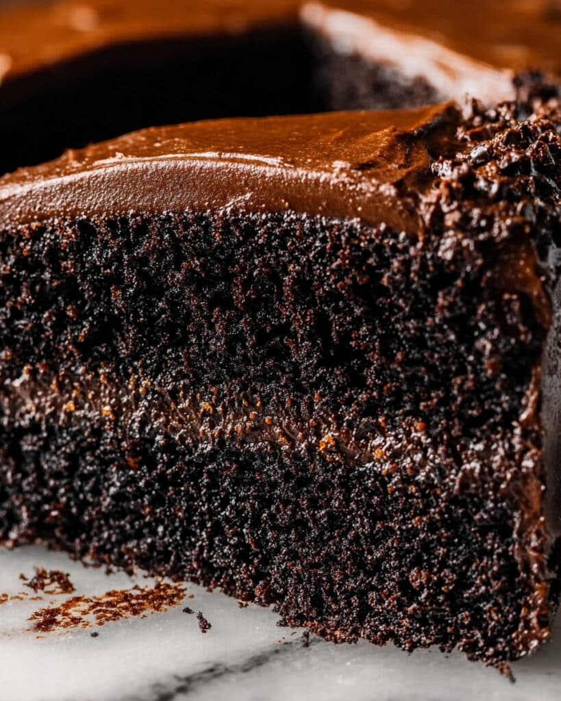 Black Cocoa Loaf Cake Recipe