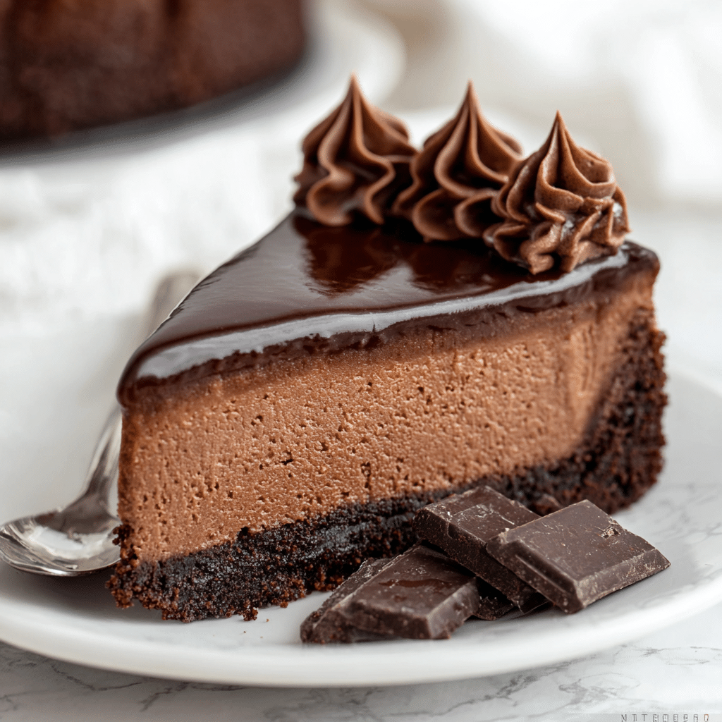 Keto Chocolate Cheesecake Recipe