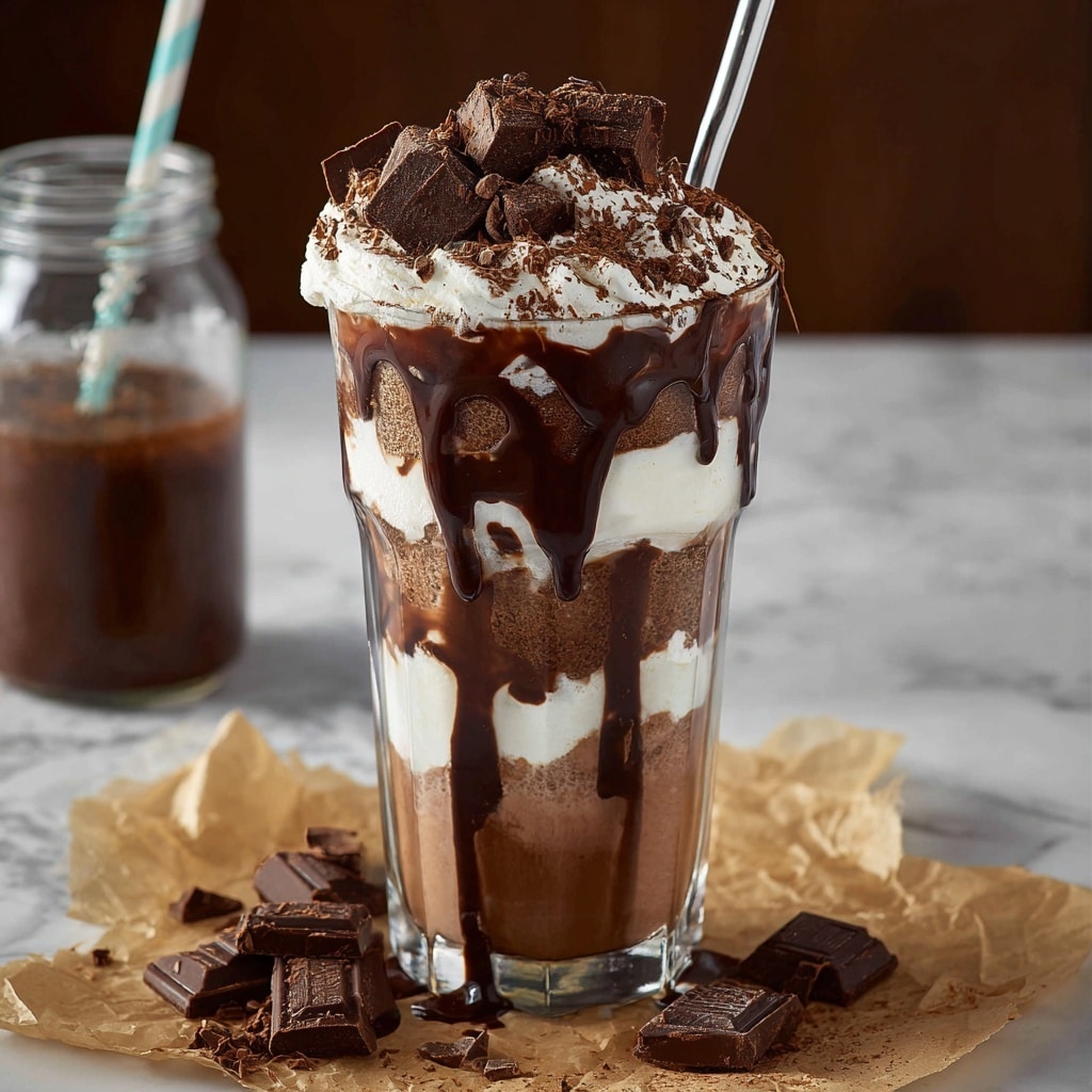 Brownie Milkshake Recipe