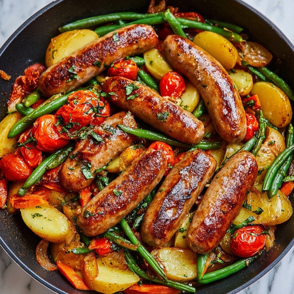 One-Pan Sausage and Vegetables Recipe
