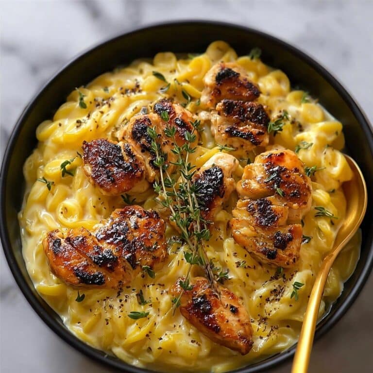 Creamy Chicken Orzo: A Simple and Delicious Recipe