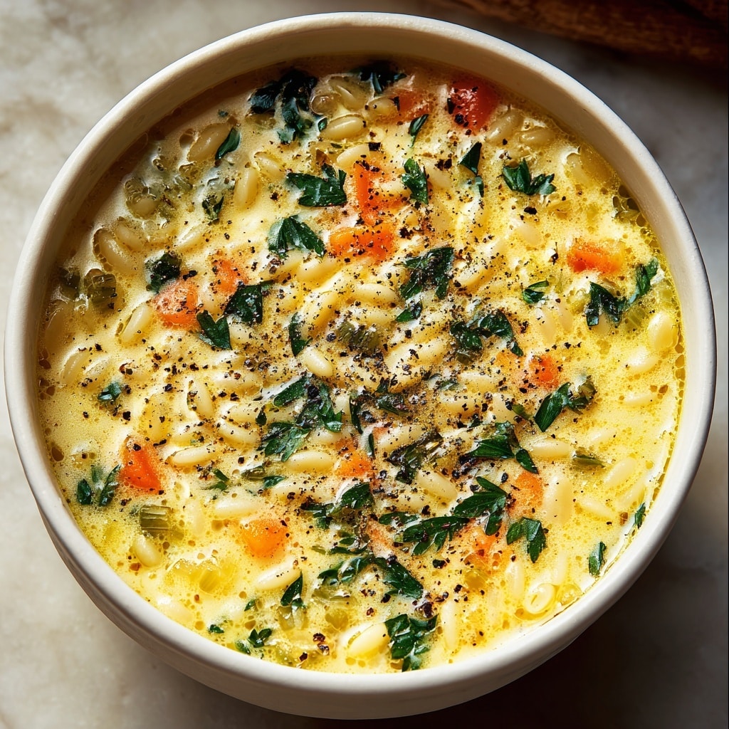 Pastina Soup with Egg, Parmesan, and Parsley Recipe