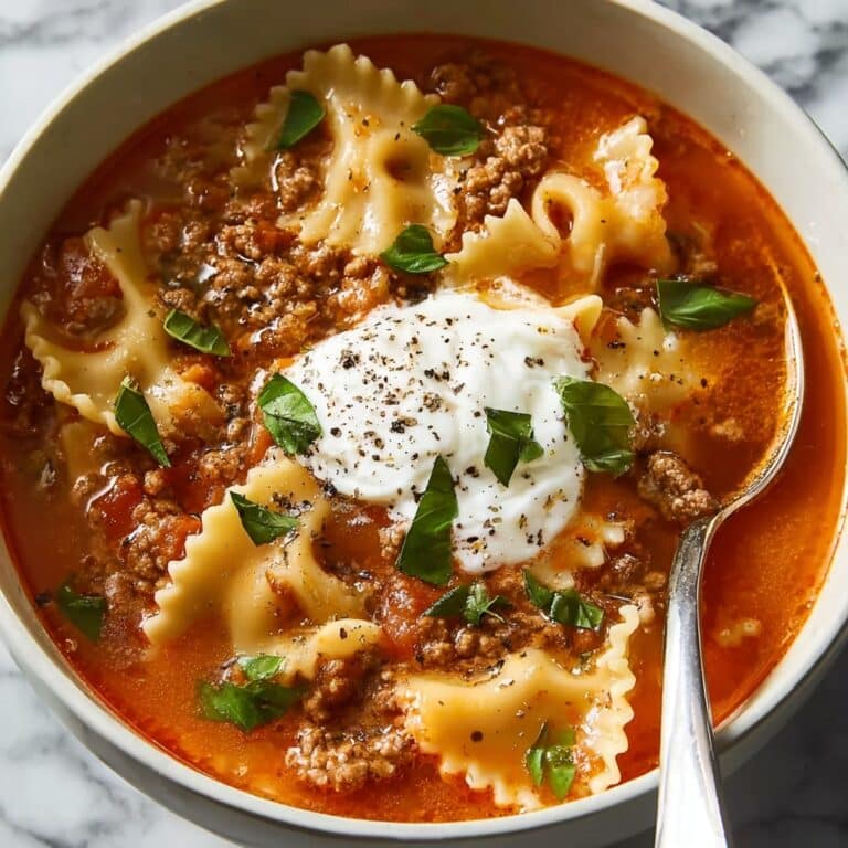 Delicious Easy Lasagna Soup Recipe