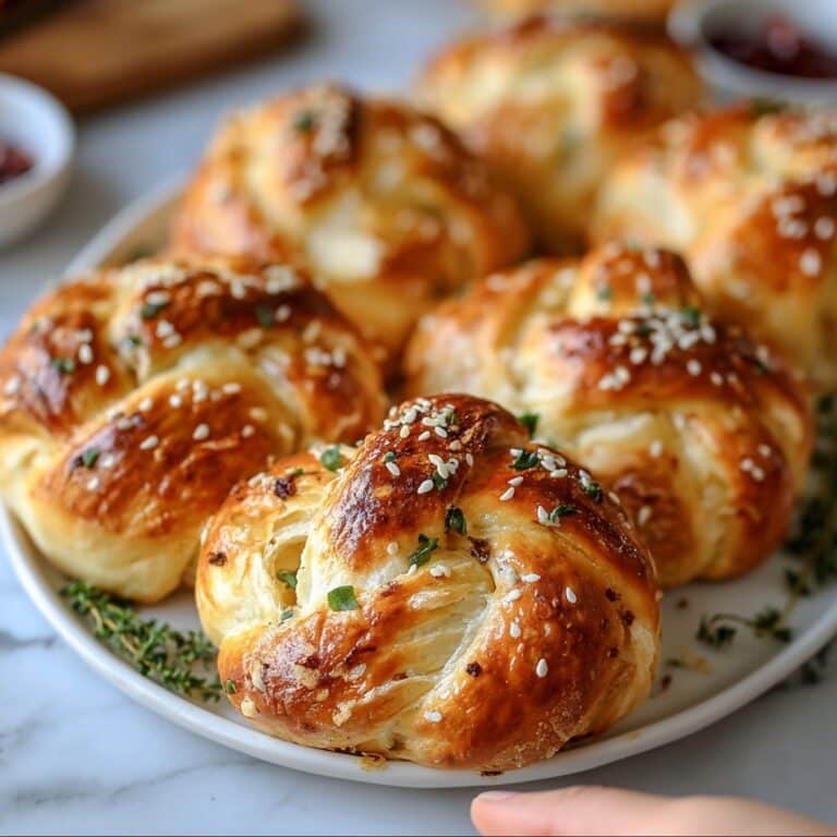 Garlic Herb Stuffed Sourdough Bread Recipe