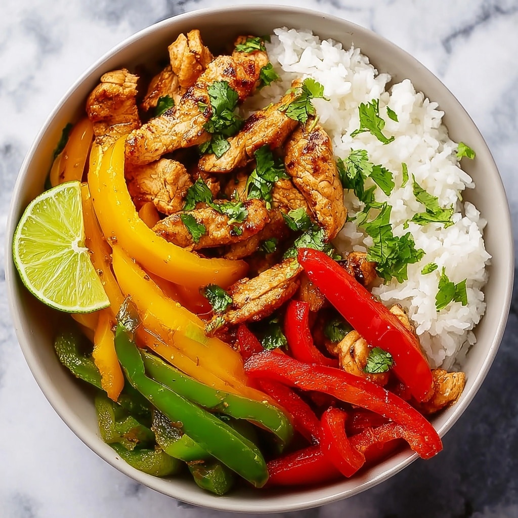 Chicken Fajita Bowl Recipe - Recipe Image