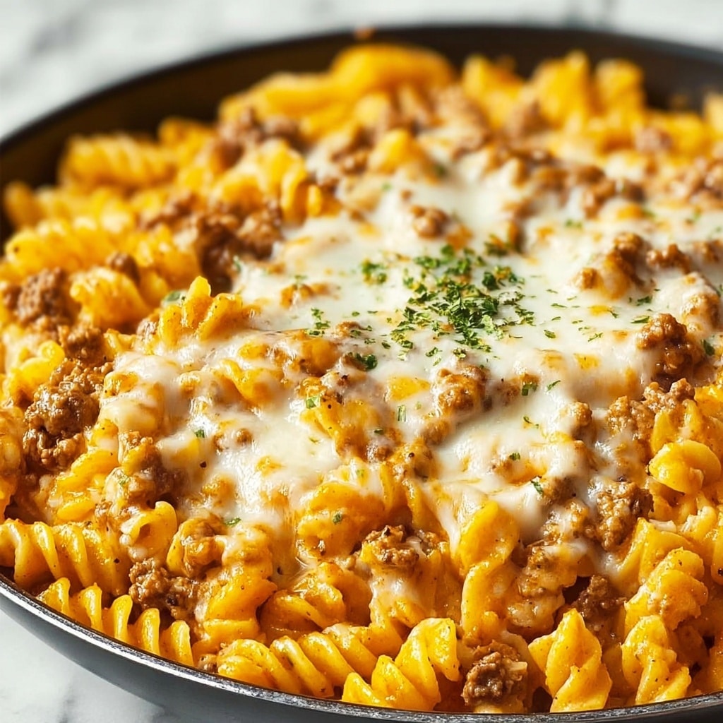 Easy Cheeseburger Pasta Recipe - Recipe Image