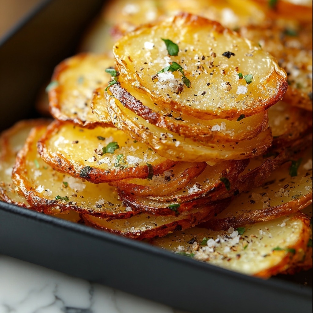 Air Fryer Sliced Potatoes Recipe