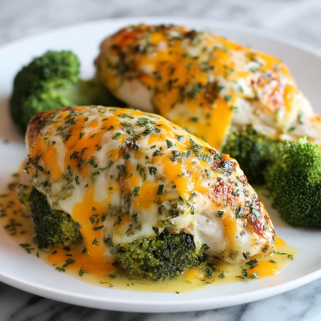 Broccoli Cheddar Stuffed Chicken Recipe