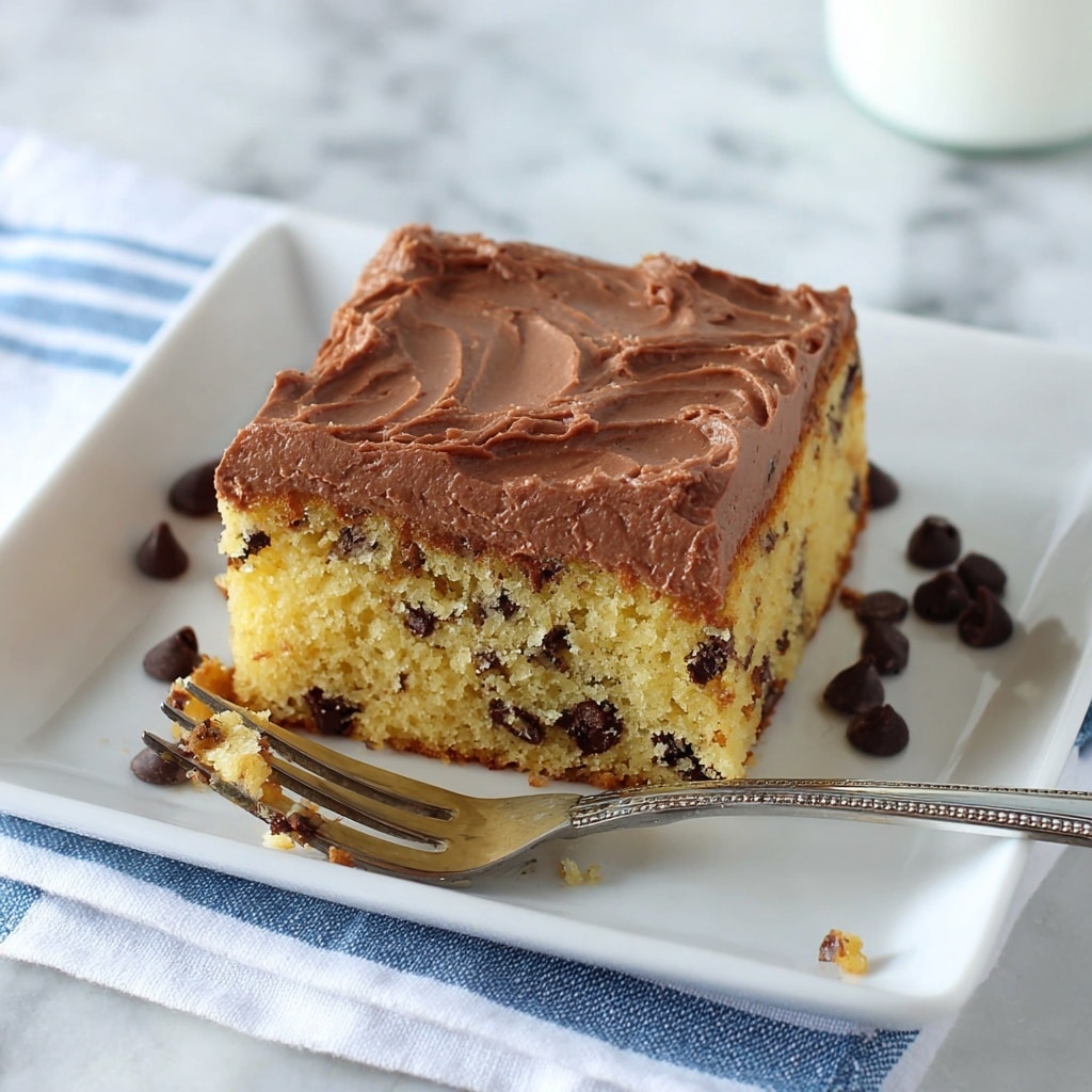 Chocolate Chip Banana Cake Recipe