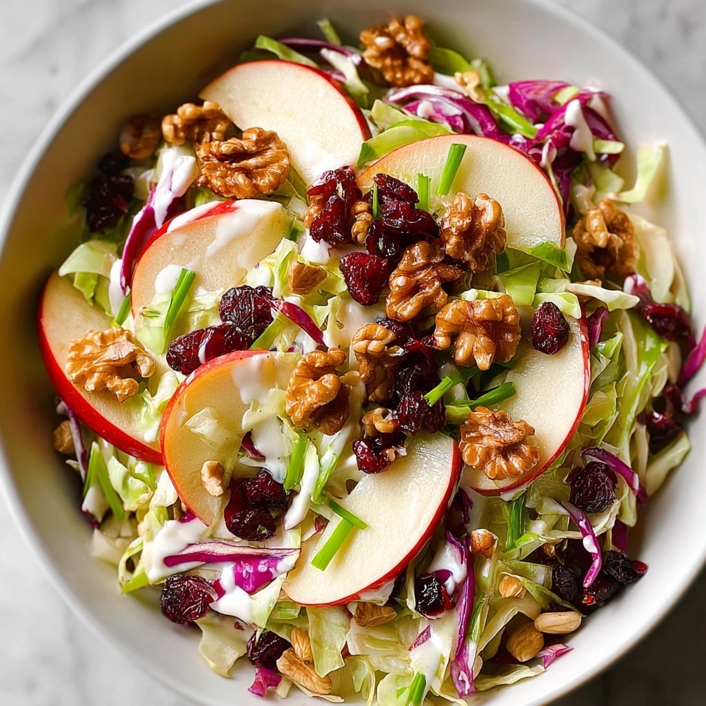 Apple Cranberry Coleslaw Recipe