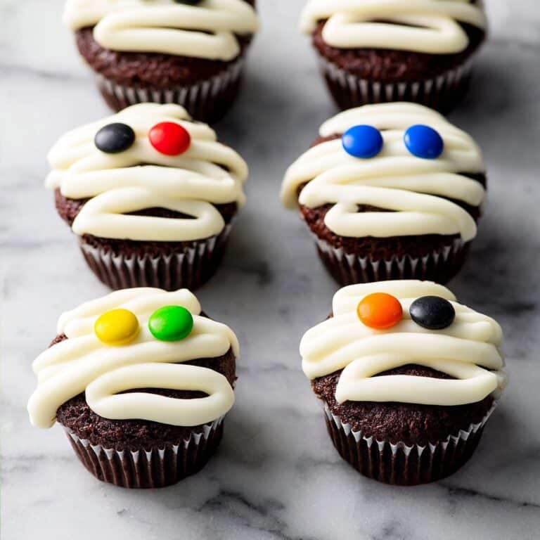 Mummy Cupcakes Recipe
