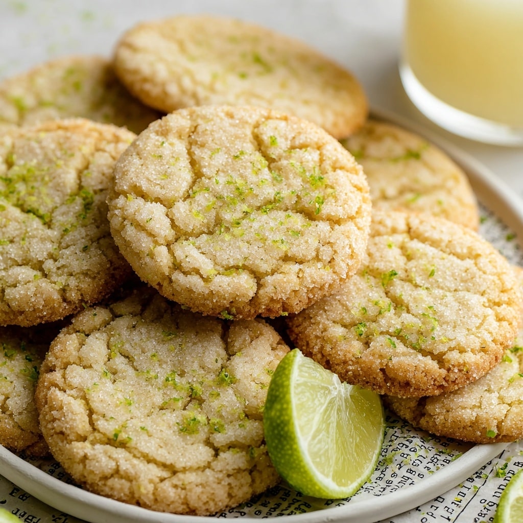 Vegan Key Lime Cookies Recipe