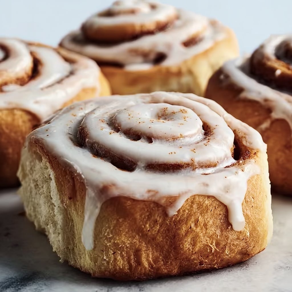 Vegan Cinnamon Rolls with Nutty Icing Recipe