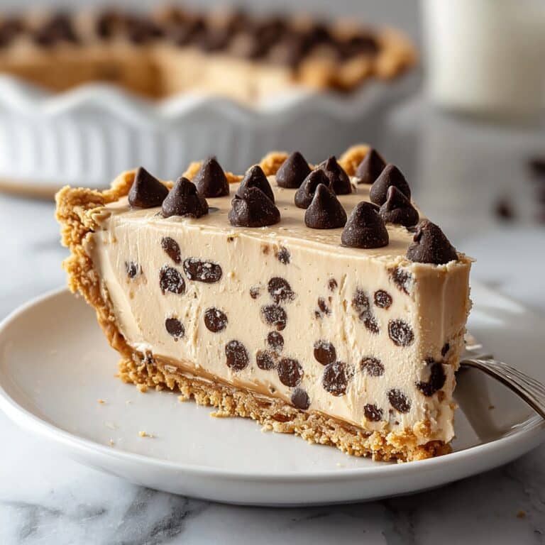Chocolate Chip Cookie Dough Pie Recipe