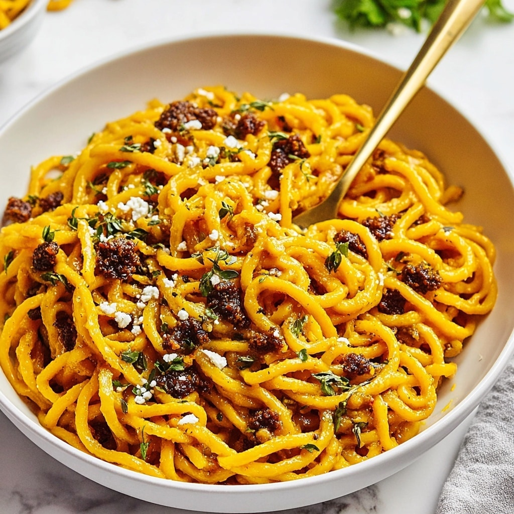 Roasted Butternut Squash Noodles Recipe