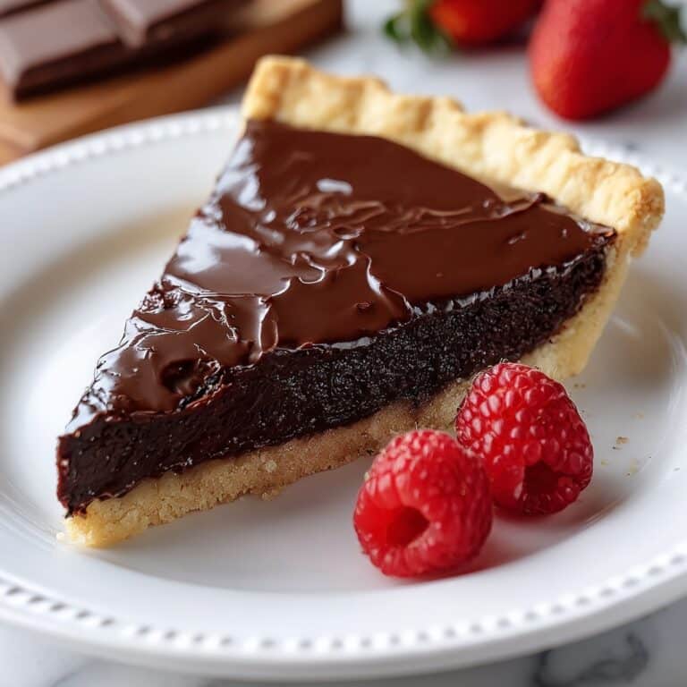 Decadent Hot Fudge Pie Recipe