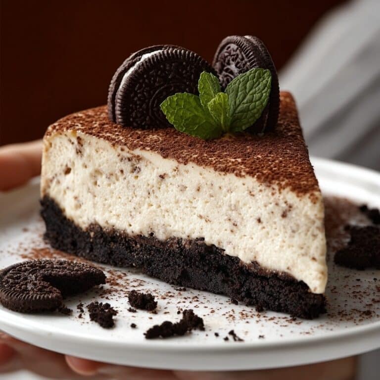 No-Bake Cookies and Cream Cheesecake Recipe
