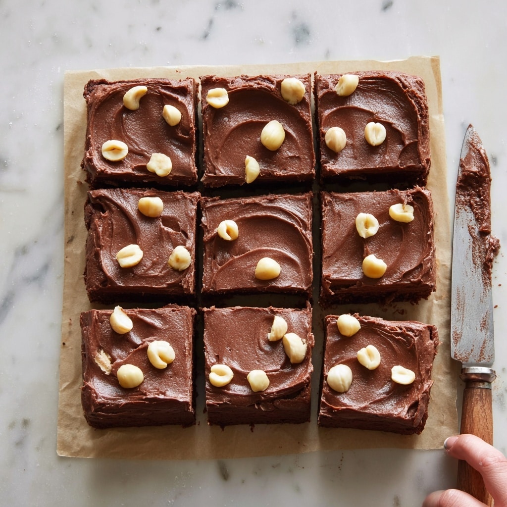 No-Bake Vegan Nutella Bars Recipe - Recipe Image
