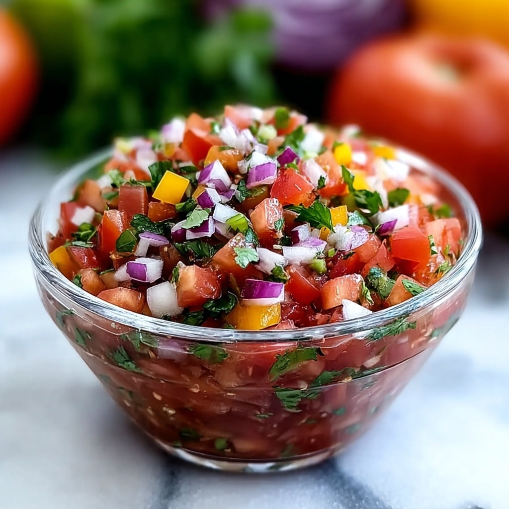Homemade Tomato Salsa Recipe - Recipe Image