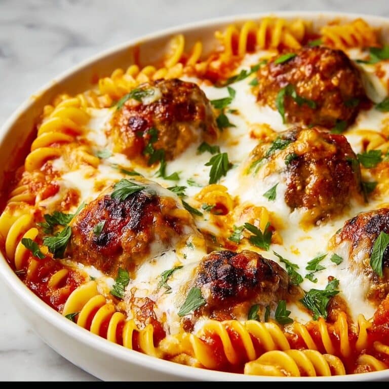 Dump and Bake Meatball Casserole Recipe