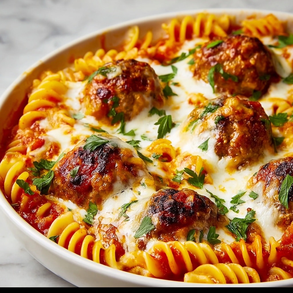 Dump and Bake Meatball Casserole Recipe