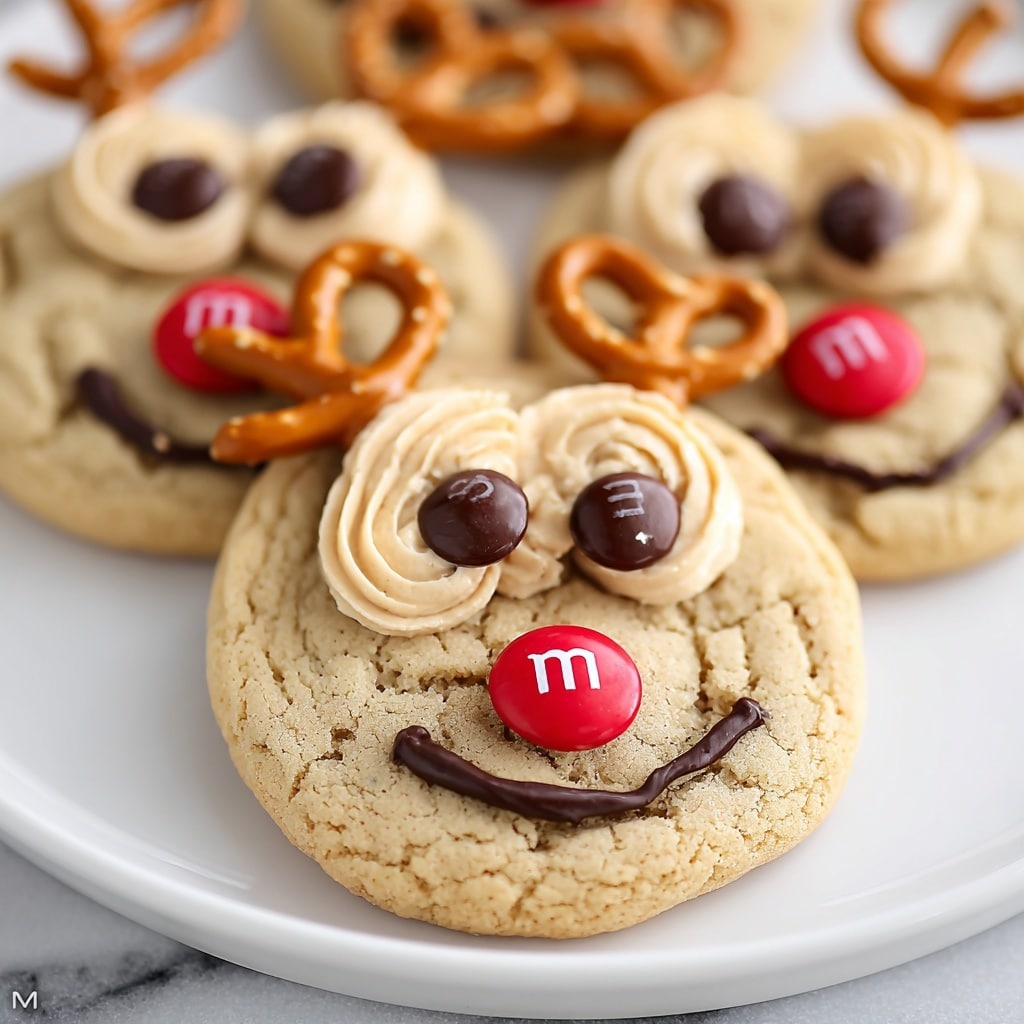 Rudolph Peanut Butter Cookies Recipe - Recipe Image