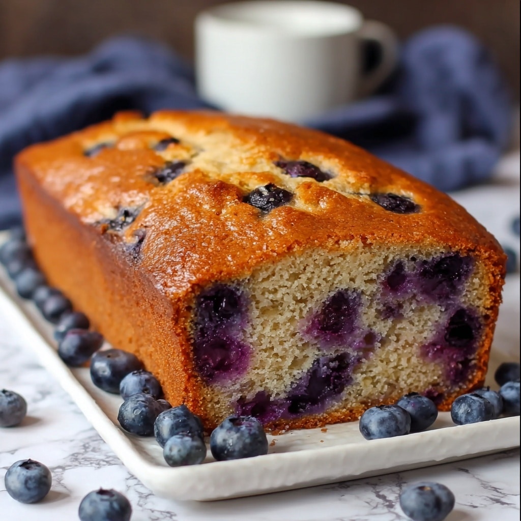 Blueberry Cream Cheese Bread Recipe - Recipe Image