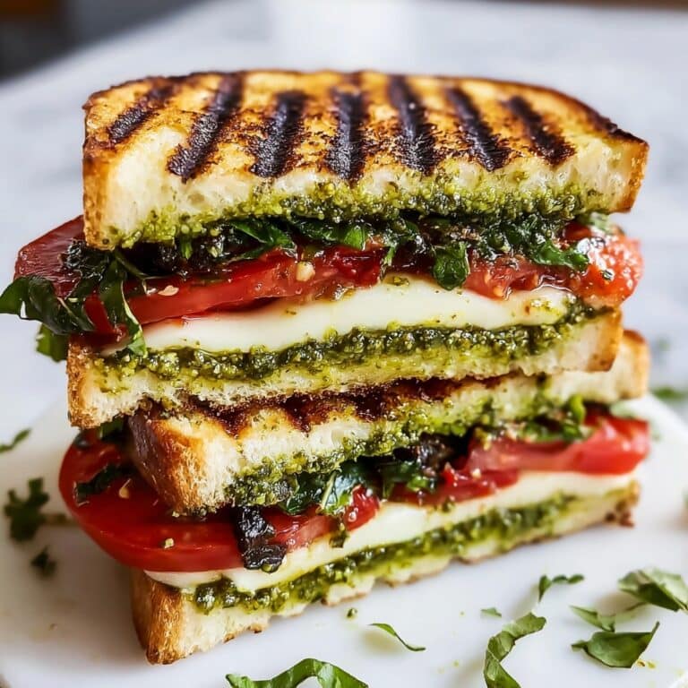 Balsamic Glazed Caprese Panini Supreme Recipe