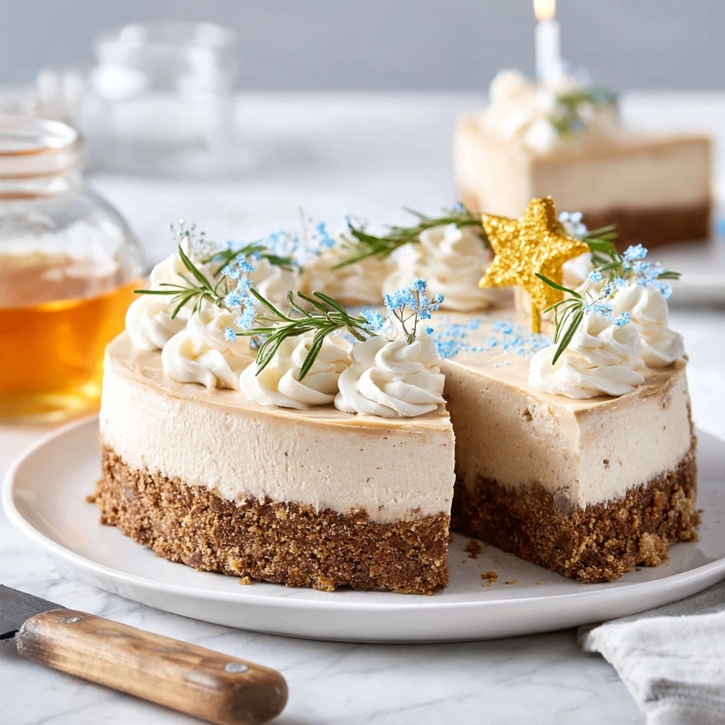 Vegan Eggnog Cheesecake Recipe