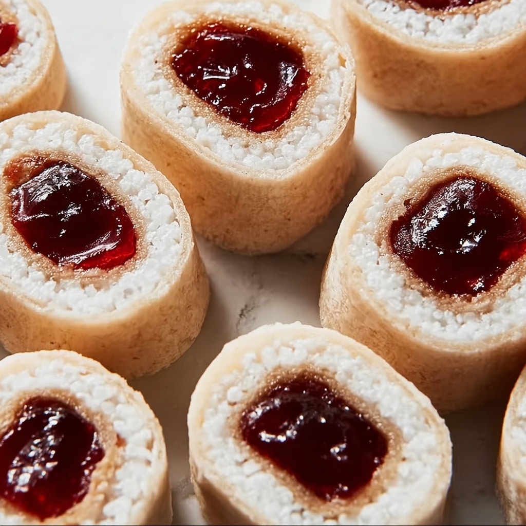 Peanut Butter and Jelly Sushi Recipe - Recipe Image
