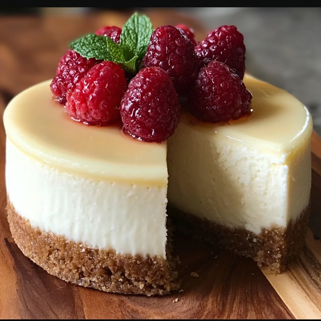 New York-Style Cheesecake: The Creamy Classic You’ll Love Recipe - Recipe Image