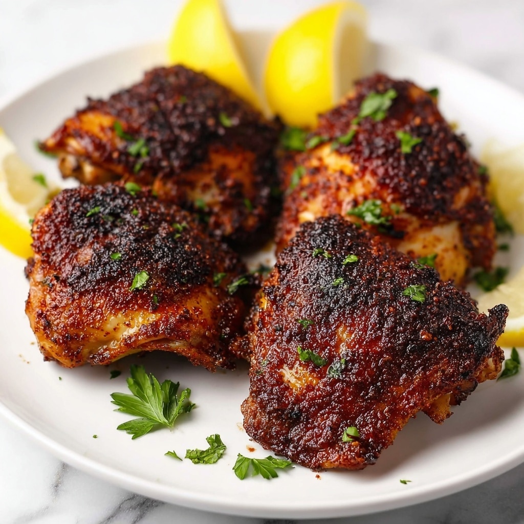 Air Fryer Chicken Thighs Recipe - Recipe Image