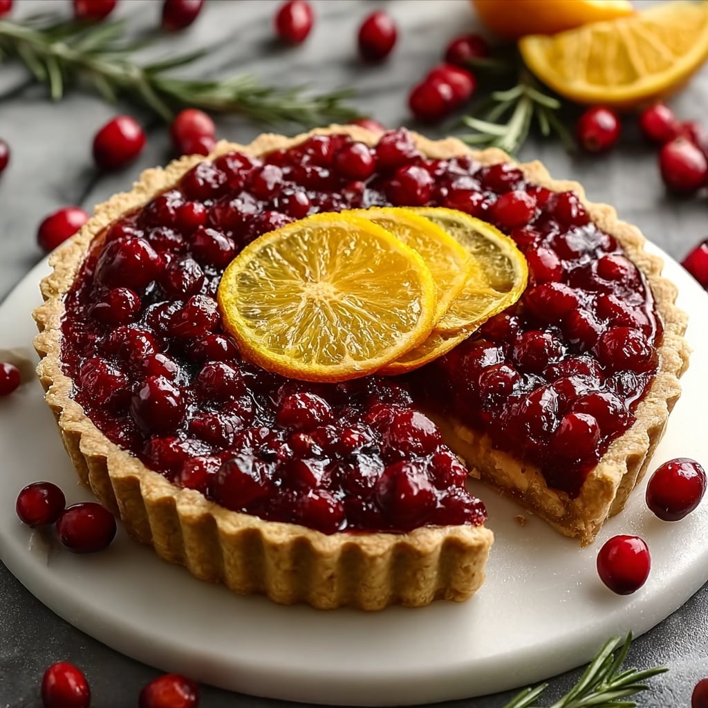Nantucket Holiday Cranberry Pie Recipe - Recipe Image