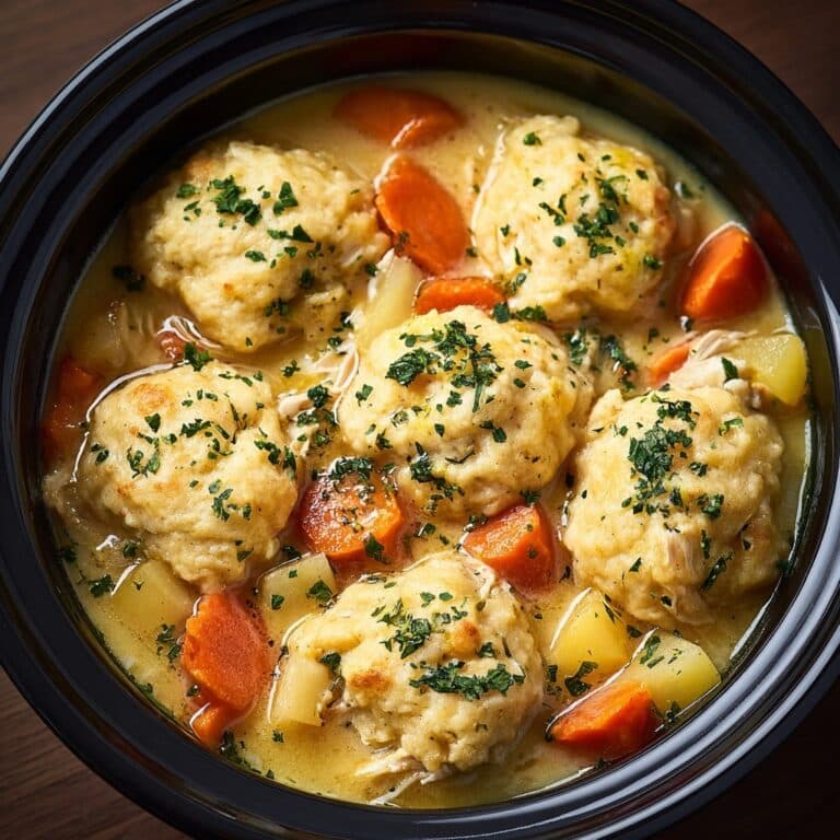 CrockPot Chicken and Dumplings Recipe